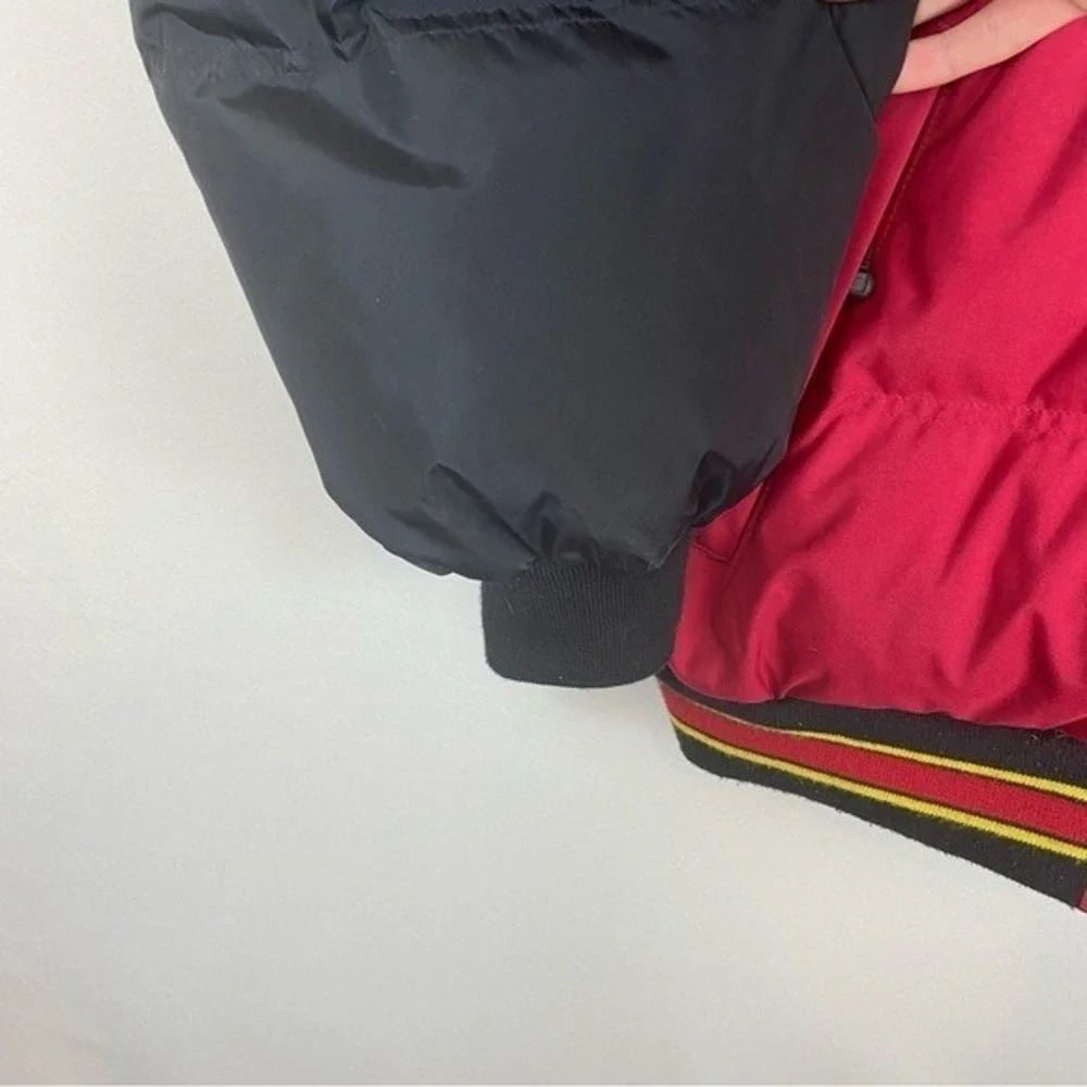 Vintage 90's Nike Down Filled Puffer Jacket Convertible‎ Vest Size Medium